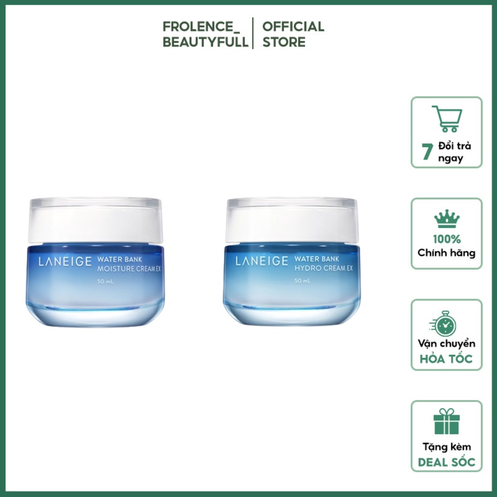 Kem Dưỡng Ẩm cấp nước dành cho da dầu Laneige Water Bank Hydro Cream