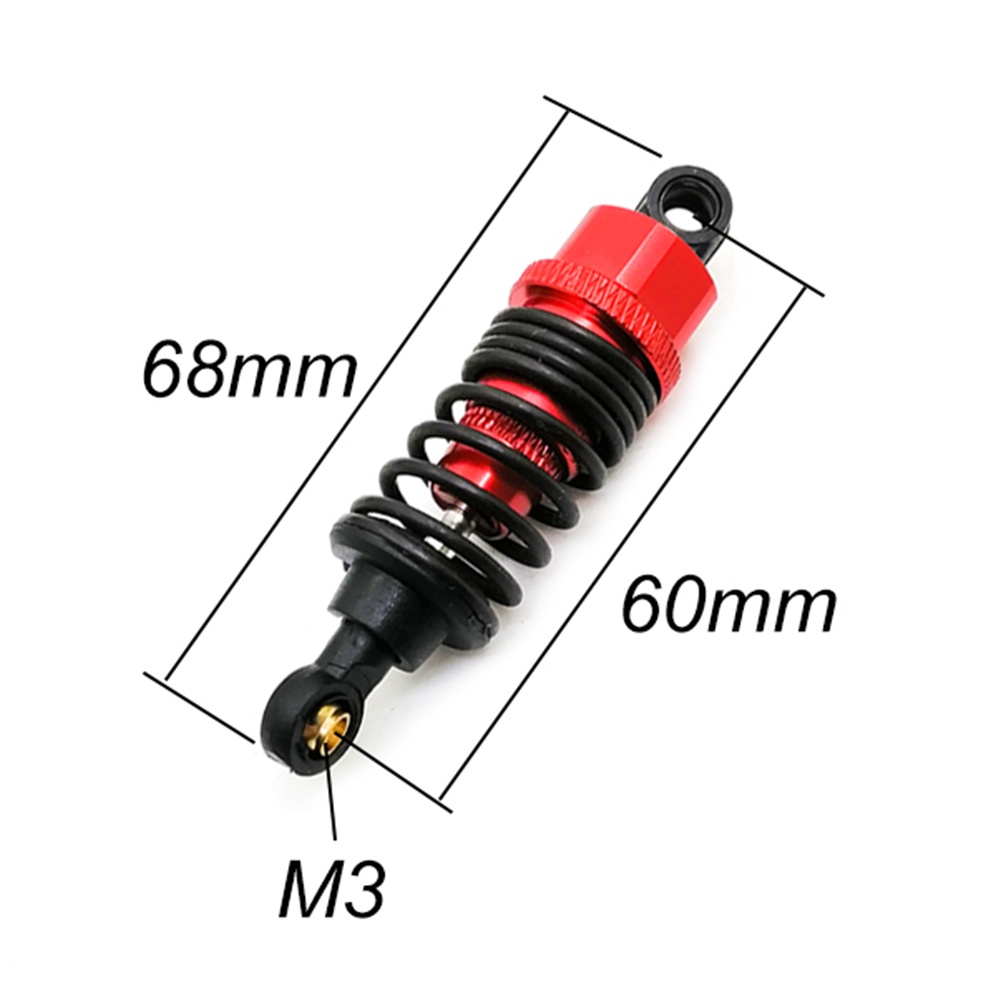 Bộ 2 Phuộc Giảm Xóc Bằng Hợp Kim Nhôm Chuyên Dụng 102004 106004 108004 Xe Đua Điều Khiển Từ Xa 1/10 HSP 94101 94102 94103 94122 94166 94111 94188 Và Phụ Kiện
