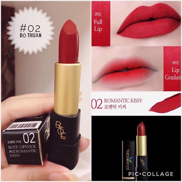 Son The Skin Face Bote Lipstick Romantic Series - Mẫu Mới 2018