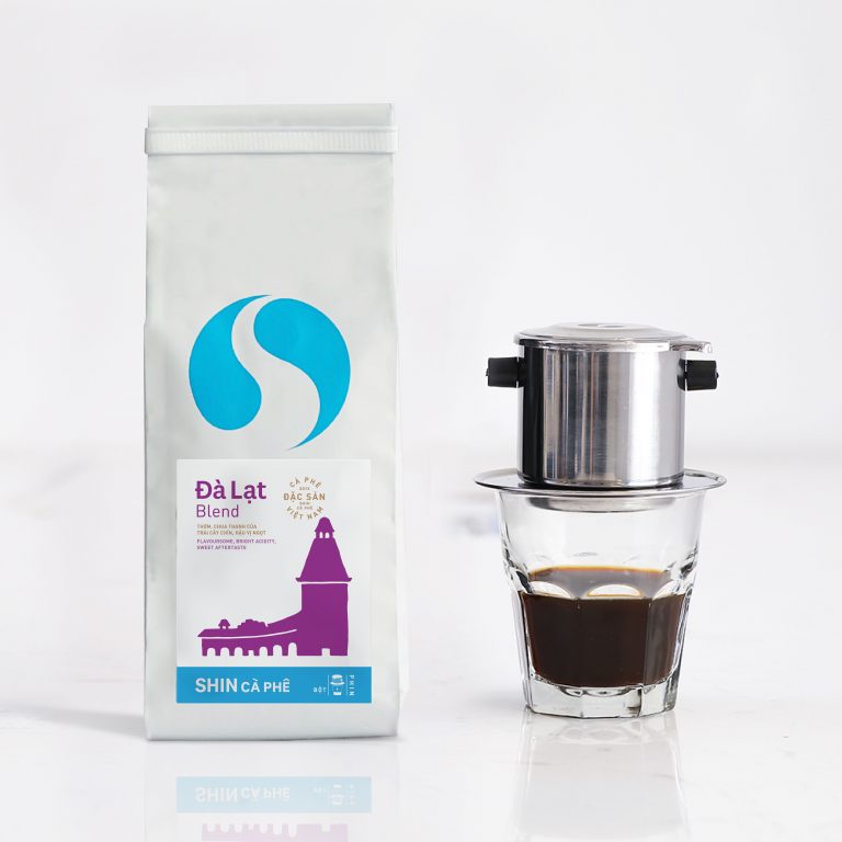 Cà phê Đà lạt Blend Espresso | Blend Phin - Thương hiệu Shin Cà Phê túi 250gr