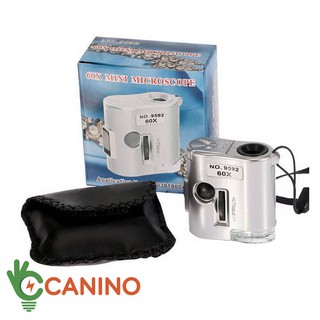 Kính lúp cầm tay mini 60x V2 (bản nâng cấp) (lỗi 1 đổi 1 trong 7 ngày)