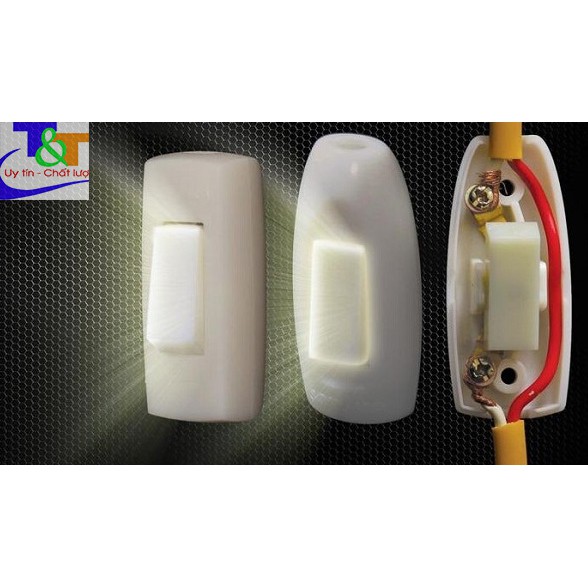 Công tắc treo sopoka loại tốt - Công tắc bấm - Công tắc quả nhót chuyên dụng