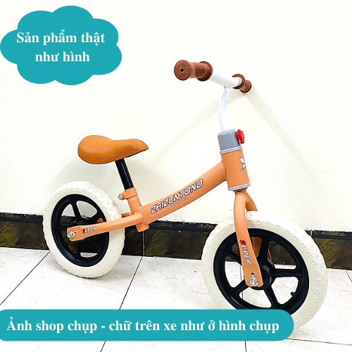 Xe Chòi Chân Thăng Bằng cho bé 2 đến 6 tuổi Khung thép chắc chắn, Có thể điều chỉnh chiều cao của yên xe và tay lái