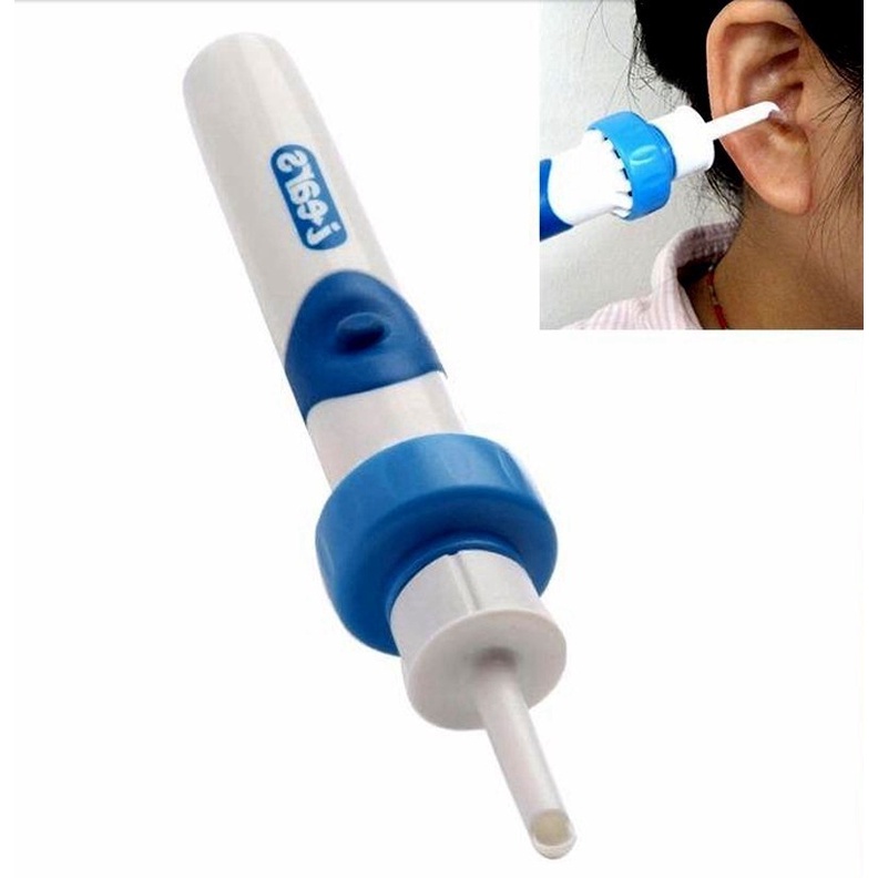 Máy hút vệ sinh ráy tai dạng xoắn ốc sử dụng điện an toàn tiện dụng