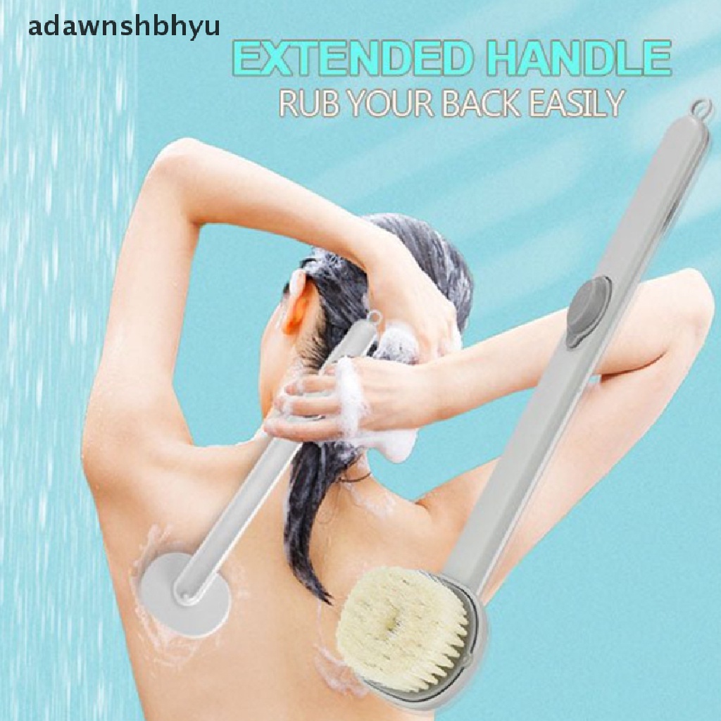 Bàn Chải Tắm Lông Mềm Cán Dài Dạng Mực