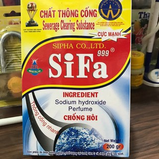 Bột thông tắc cống Sifa siêu mạnh 200gr