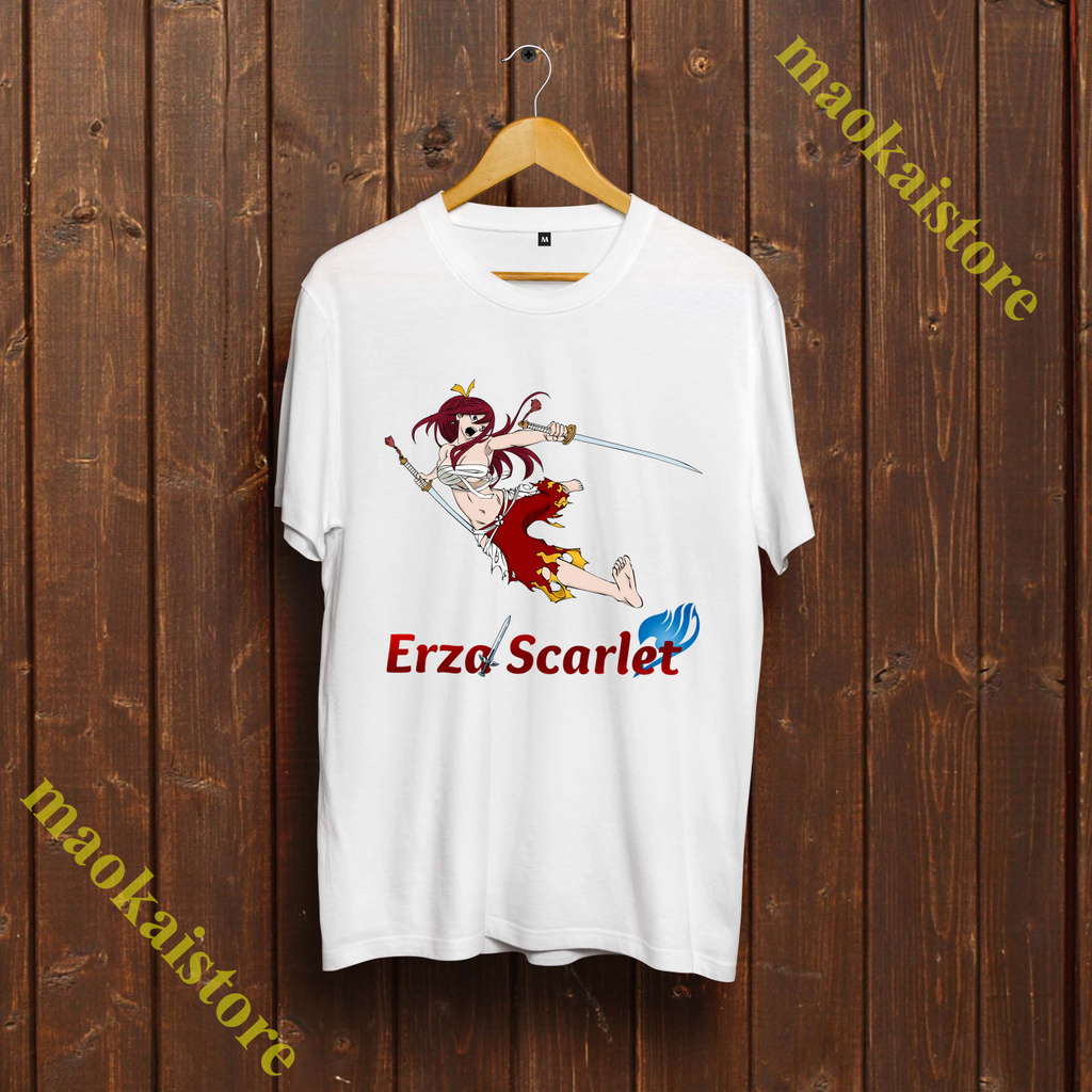 [SALE SẬP SÀN] 💯 Áo Chất Erza Scarlet - Áo Chất Fairy Tail siêu đẹp - siêu rẻ - FRT-010