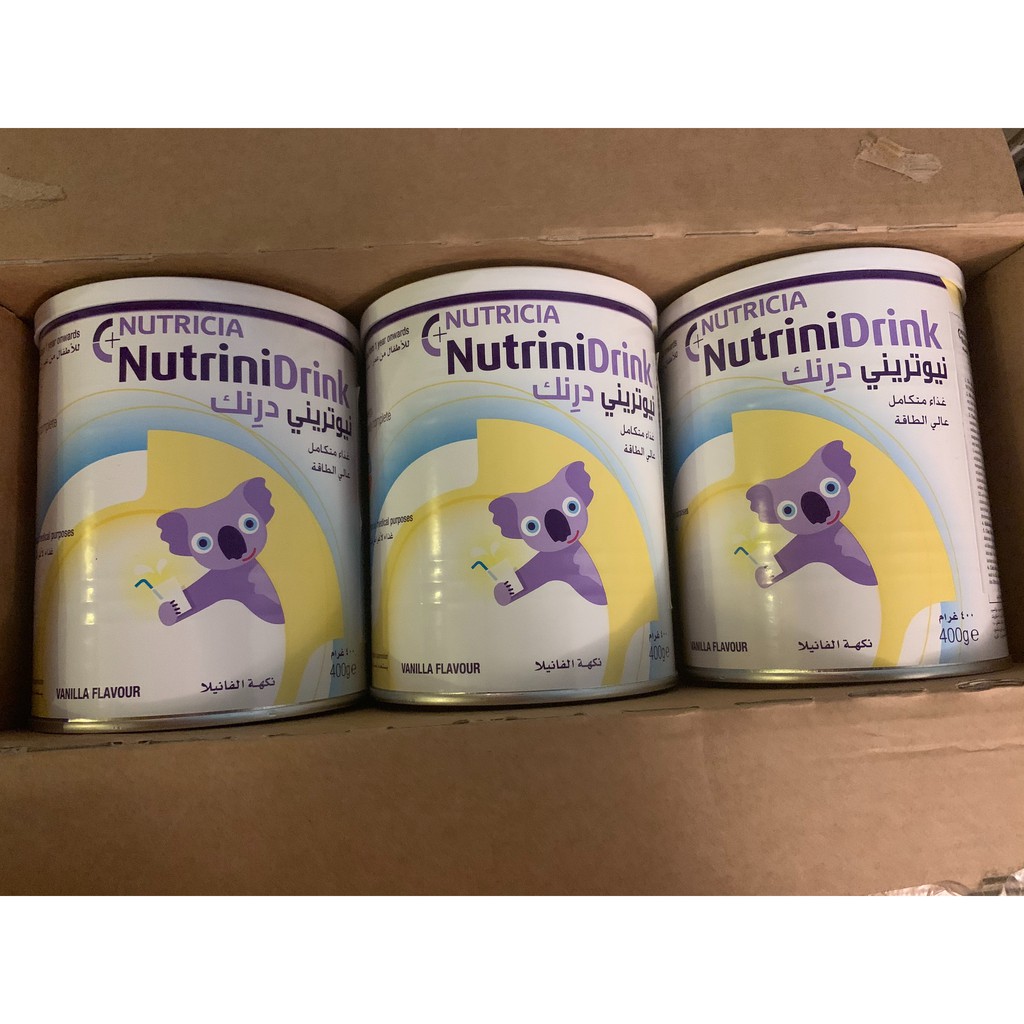 Sữa NutriniDrink vị Vanila và Neutral cho trẻ 1-10 tuổi Nhập Khẩu Từ Đức
