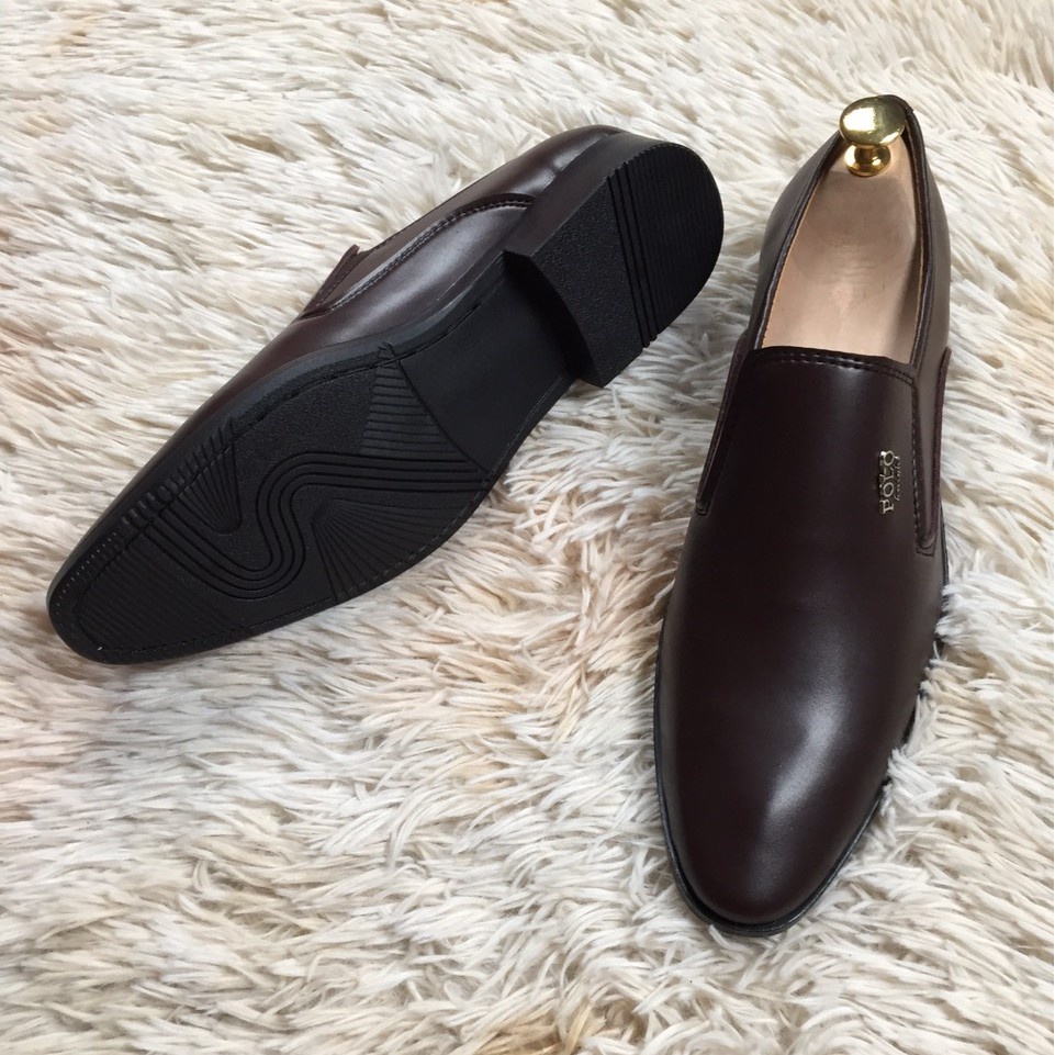 Giày nam công sở Polo đế cao da mềm