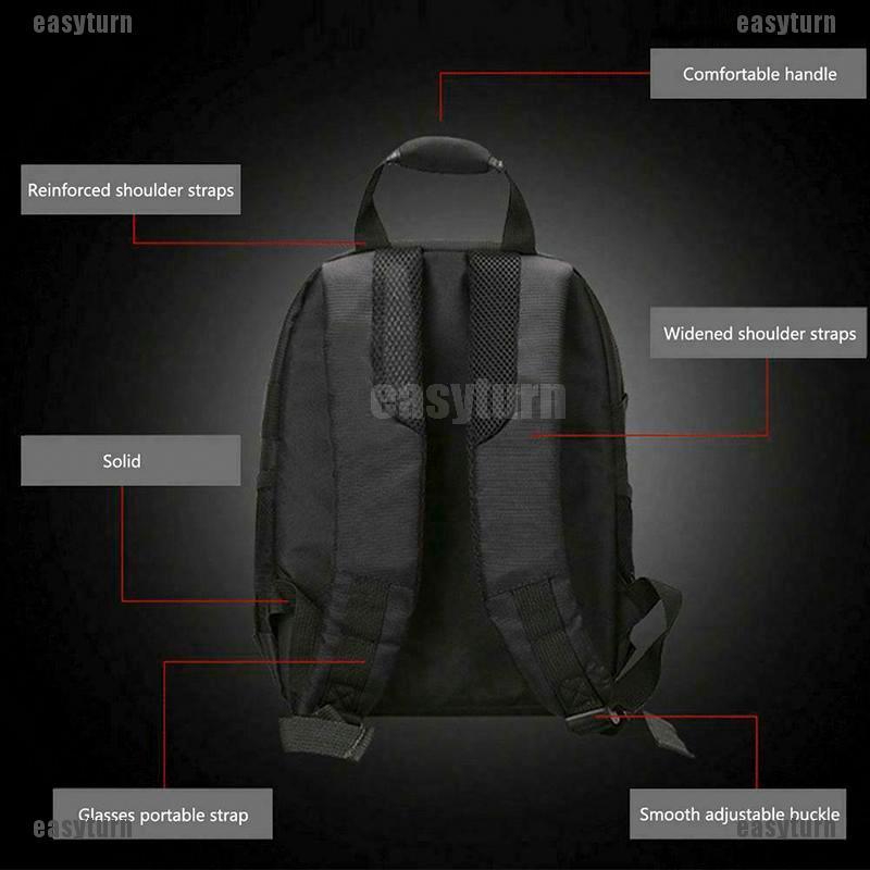 Balo đeo vai đựng máy ảnh lớn DSLR ngoài trời chống thấm nước cho Canon Nikon