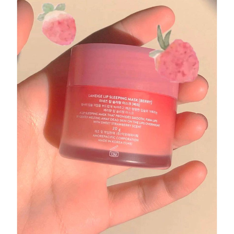 Mặt Nạ Ủ Môi Laneige Lip Sleeping Mask Berry 20G | BigBuy360 - bigbuy360.vn