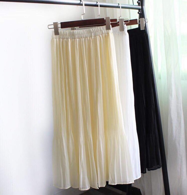 Chân váy xếp ly dáng dài 70cm | BigBuy360 - bigbuy360.vn