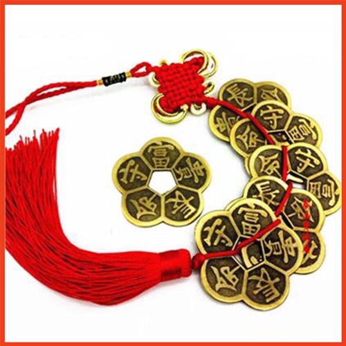 [SIZE LỚN Dây ngũ phúc hoa mai chiêu tài lộc 5 cánh ngày Tết