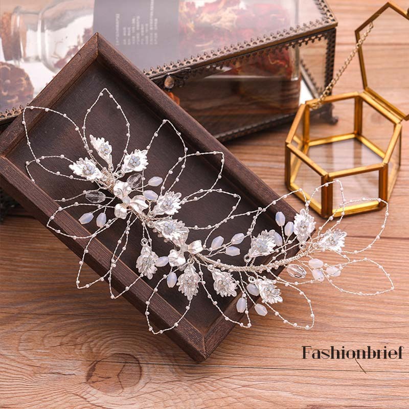 Vòng hoa đội đầu kiểu dáng thời trang phong cách Hàn Quốc cho nữ
