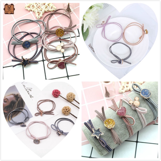 Cột tóc thời trang thiết kế co dãn xinh xắn cho nữ