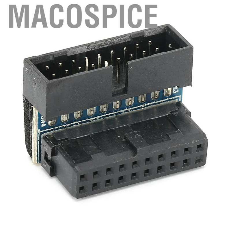 90 DEGREE Bo Mạch Chủ Macospice Usb 3.0 19pin Đầu 90 Độ | BigBuy360 - bigbuy360.vn