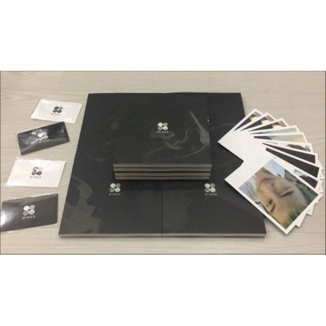 Có sẵn album BTS Wings 4version