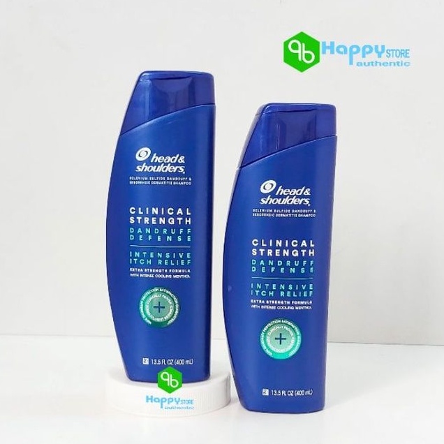 Dầu gội làm sạch  gàu và nấm Head & Shoulders Clinical Strength loại 400ml của Mỹ