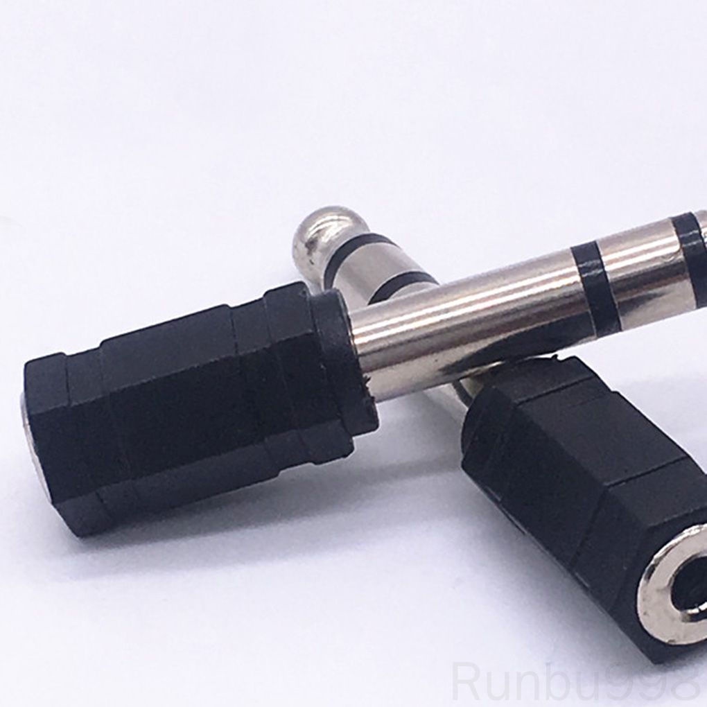 Set 10 đầu nối chuyển đổi âm thanh 6.5 sang 3.5 6.35mm sang 3.5mm