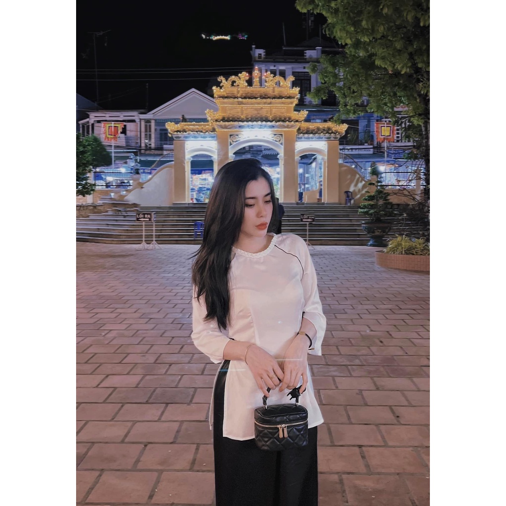 Đồ Lam Nữ Đi Chùa Trang Nhã Kín Đáo Dành Cho Phật Tử
