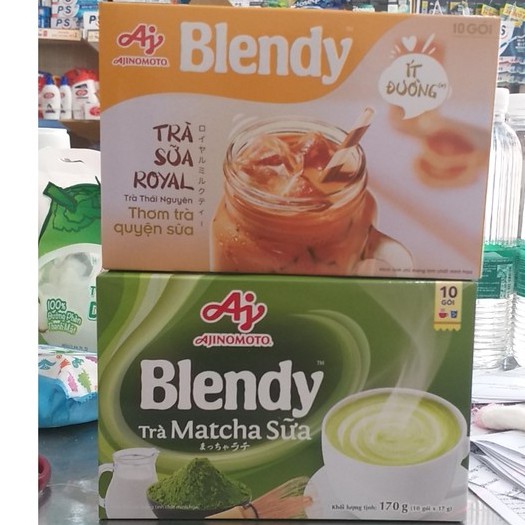 TRÀ SỮA Matcha BLENDY NHẬT AJINOMOTO 170g/180g