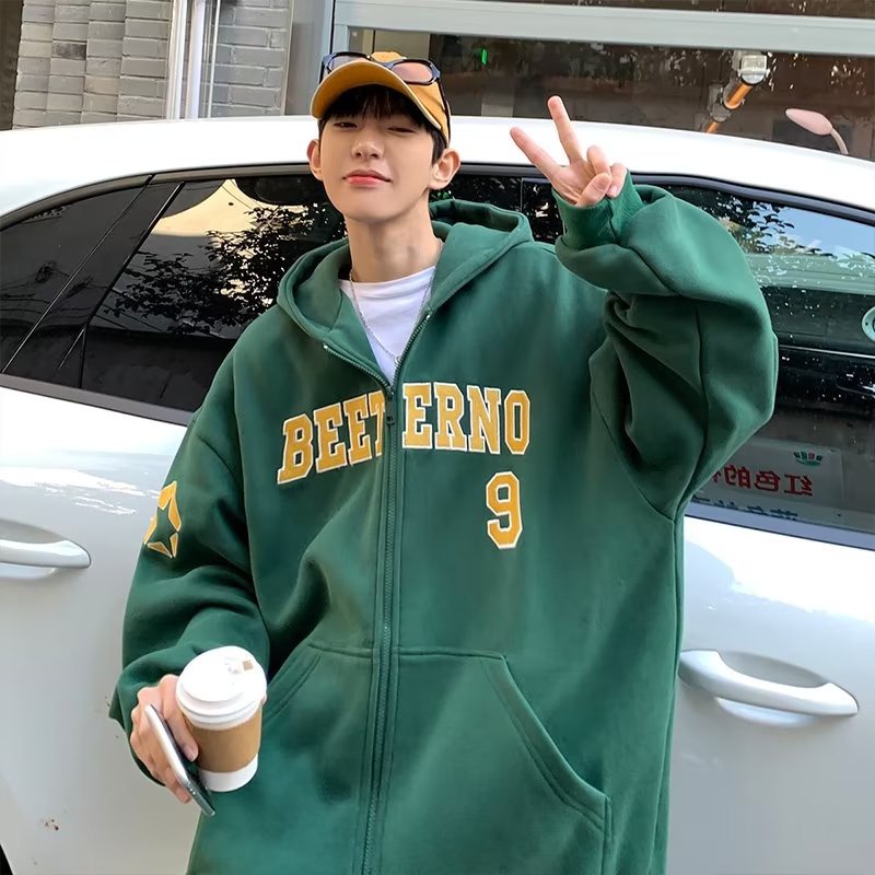 Áo Hoodie Nam Áo Khoác Có Mũ Trùm In Chữ Thời Trang Hàn Quốc Dành Cho unisex áo khoác hoodie hoodie nữ form rộng