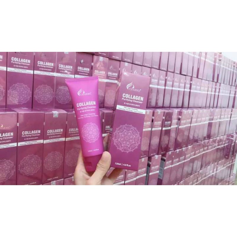 Sữa rửa mặt collagen Chame trắng da ngừa mụn