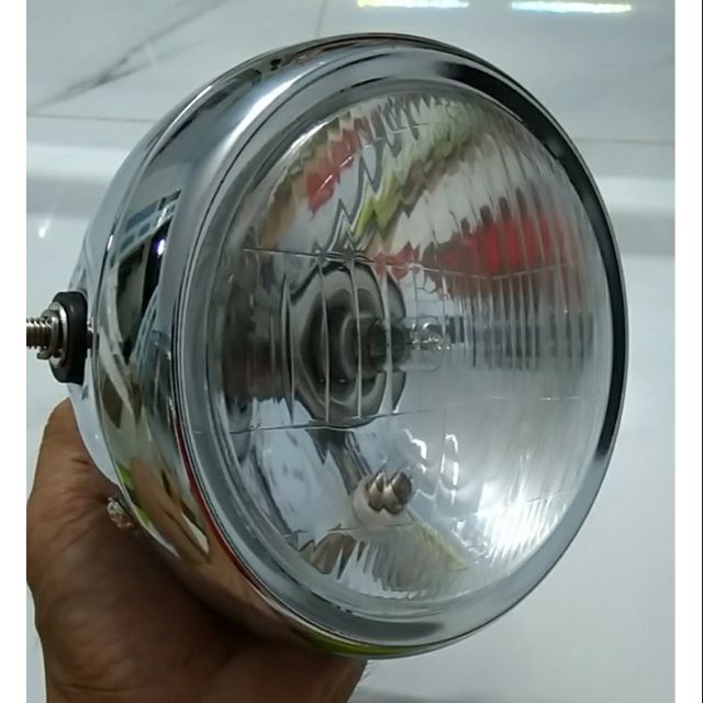 Gáo đèn pha mô tô CG125 GN125 kim loại cao cấp dung Win 100 HD67