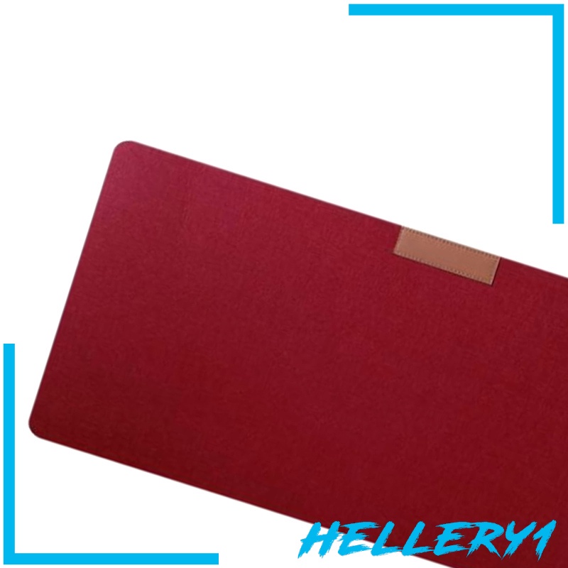 Tấm Lót Chuột Và Bàn Phím Mềm Màu Đen Dành Cho Văn Phòng / Nhà Cửa [Hellery1] [Hellery1]
