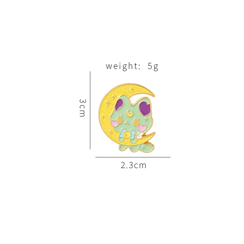 Ghim Cài Áo Hình Mèo Hoạt Hình Đáng Yêu