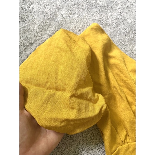 Pass váy midi tay bồng