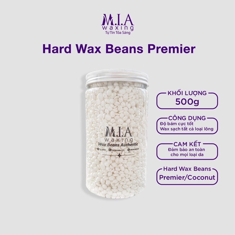 Hộp 500gr Sáp Wax Lông Premier Siêu Bám Lông