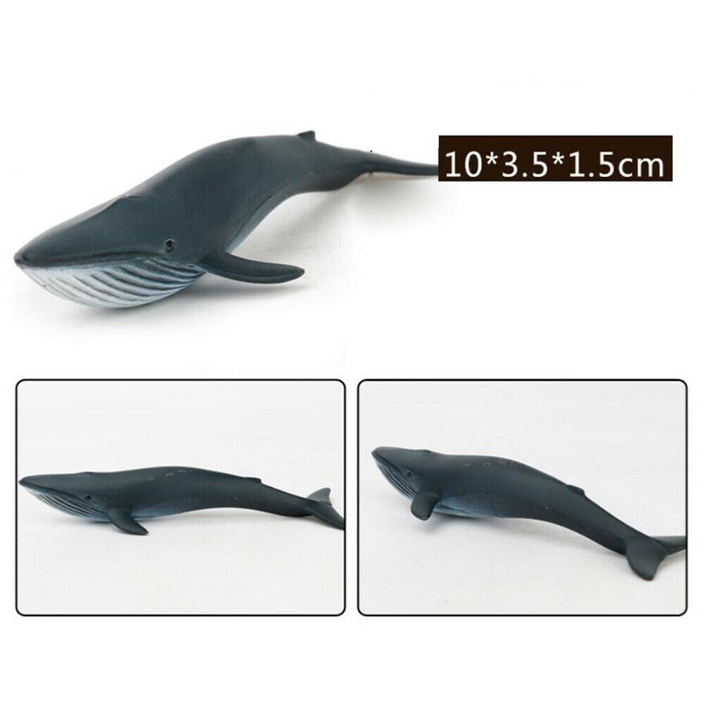 12pcs Kids Toy Plastic Sea Animals Ocean Shark Dolphin Whale Model Figures Gift