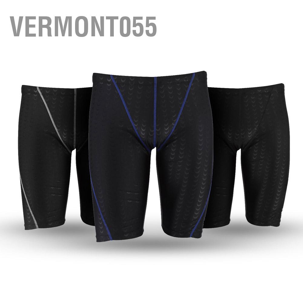 Hàng Hot Giữ cho Nam giới Lặn Nam Quần bơi Cạnh tranh Quần áo bơi Áo tắm Quần đùi để bơi lội Hàng giao ngayVermont055