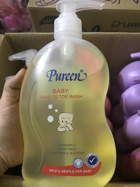 Sữa tắm Pureen Kid Thái Lan ( ib shop chọn màu)