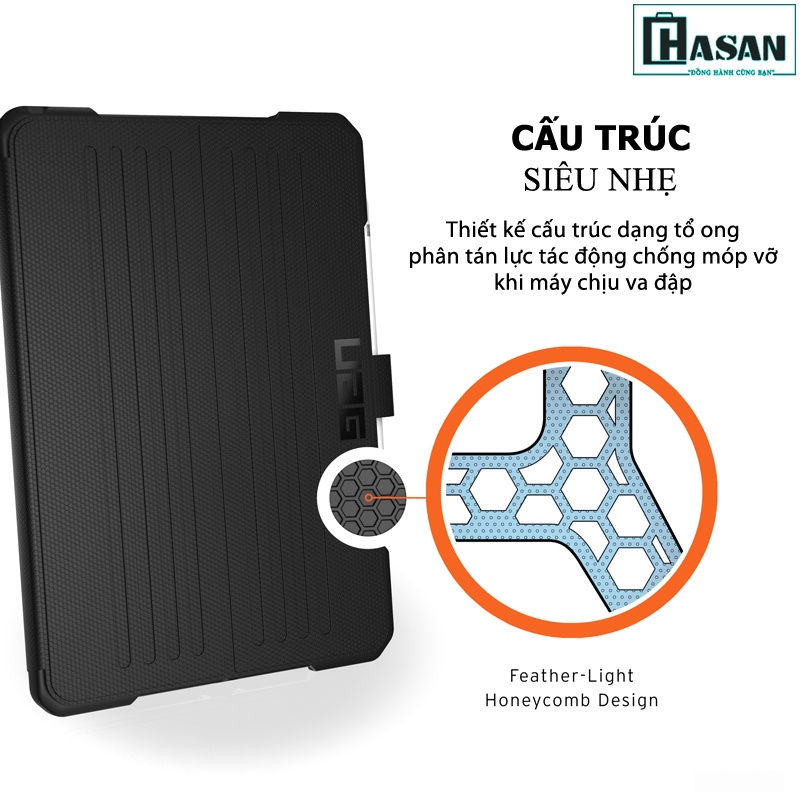 Bao da iPad 10.2 Inch (7/8/9th Gen) chính hãng UAG dòng Metropolis Series