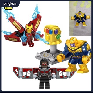 Mô Hình Đồ Chơi Lego Nhân Vật Siêu Anh Hùng Thanos,LEGO Siêu anh hùng Thanos Găng tay vô cực Spider Iron Man Building Blocks MiniĐồ chơi lắp ráp mô hình nhân vật siêu anh hùng độc đáo dễ thương