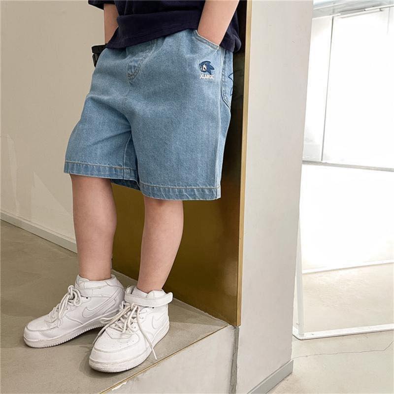 Quần jean hoạt hình Sonic H754 cho bé trai Mẫu mới 2022 - Little Maven Official Store