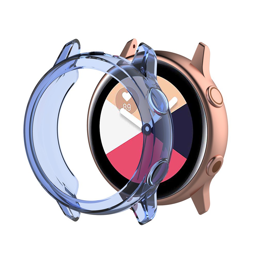 Vỏ bọc viền mặt đồng hồ thông minh silicone dành cho Samsung Galaxy Watch Active 40mm