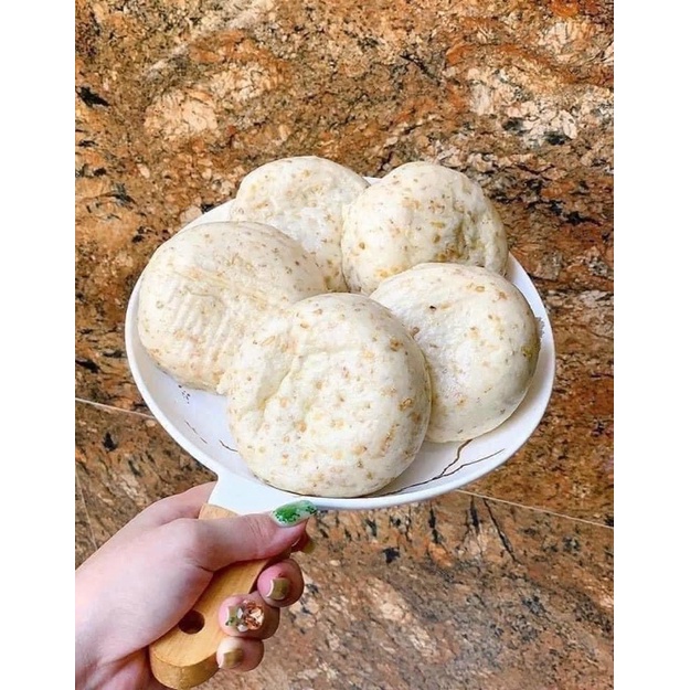 BÁNH BAO NGUYÊN CÁM  HEALTHY- Hộp 4 cái gần 500gr