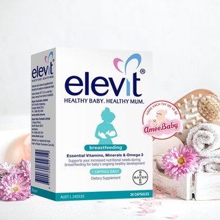 Elevit sau sinh cho Mẹ, Elevit Bú, Elevit Breastfeeding 60 viên - Xuất xứ Úc