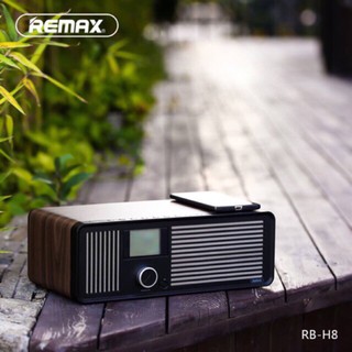 Loa bluetooth phong cách cổ điển remax rb-h8 - chính hãng.