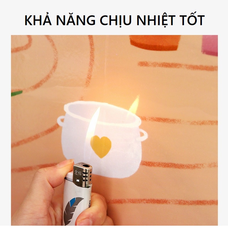 Giấy dán tường bếp 60x90cm chống dầu mỡ dễ lau chùi, miếng decal dán bếp đẹp
