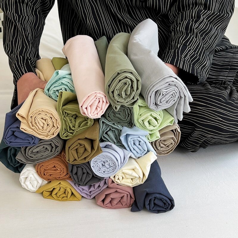 Ga Giường Cotton tici nhiều mầu sắc , bo chun theo yêu cầu