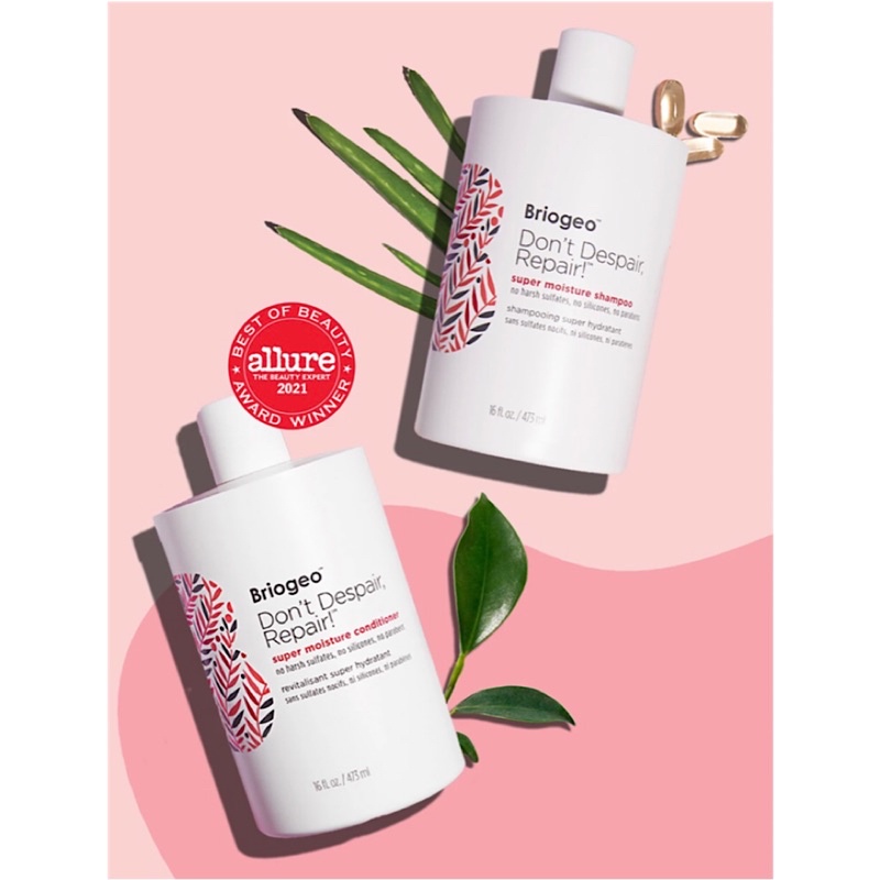 Bộ gội xả Briogeo Don’t Despair, Repair!™ Super Moisture