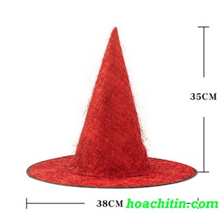 Nón Phù Thủy Kim Tuyến Bạc