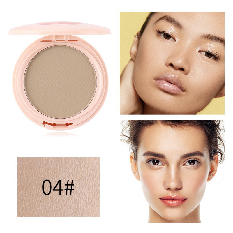 [Hàng mới về] Phấn che khuyết điểm có chất lì che phủ lỗ chân lông làm sáng tông màu da dành cho trang điểm mặt