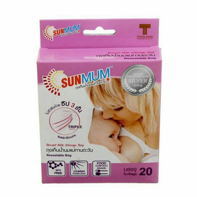 Túi trữ sữa SunMum 20pcs 