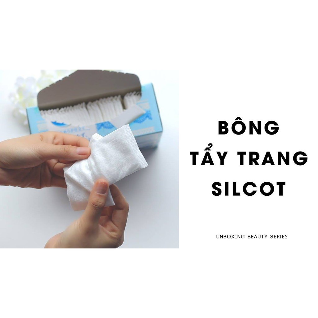 Bông Tẩy Trang Silcot Unicharm