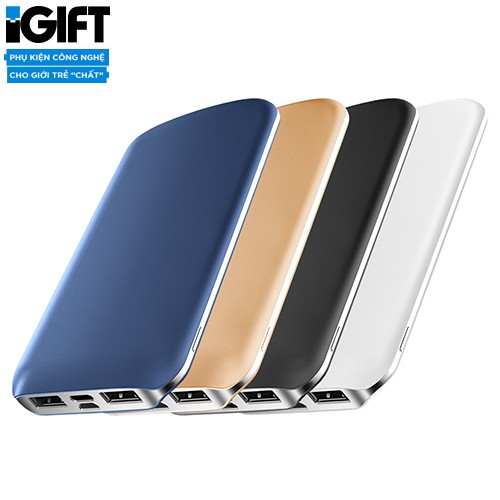 Pin dự phòng 10,000mAh siêu mỏng chính hãng Joyroom DM166 tích hợp cổng Type C